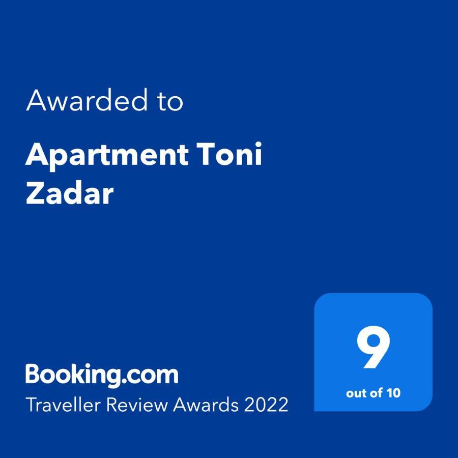 Apartment Toni Zadar Zewnętrze zdjęcie